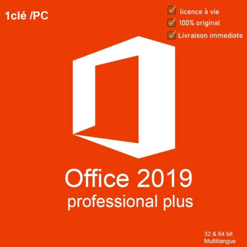 MS®Office PRO 2019 PLUS 32/64 BIT ✅LICENSE KEY